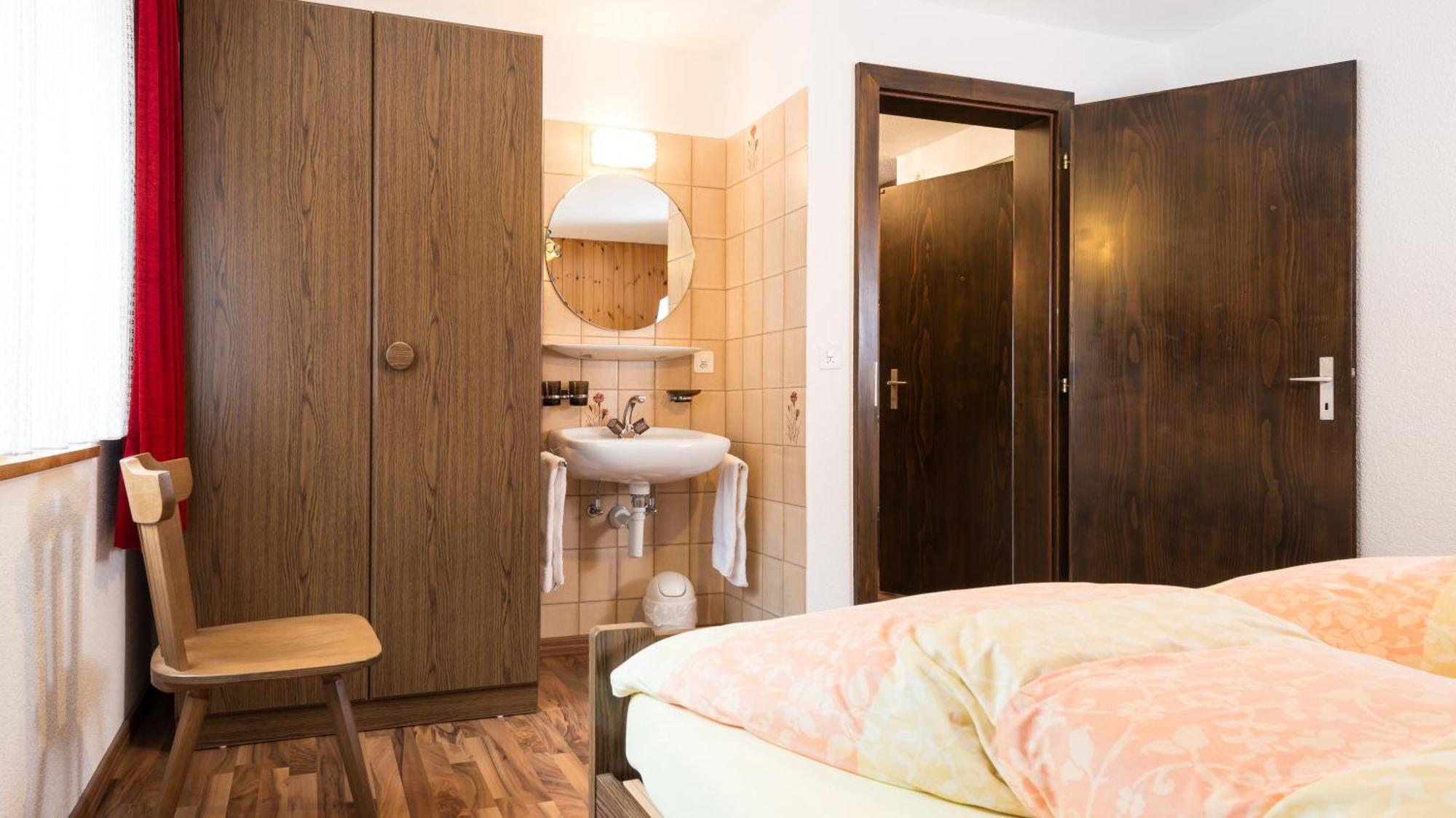 Haus Alba Daire Saas-Almagell Oda fotoğraf