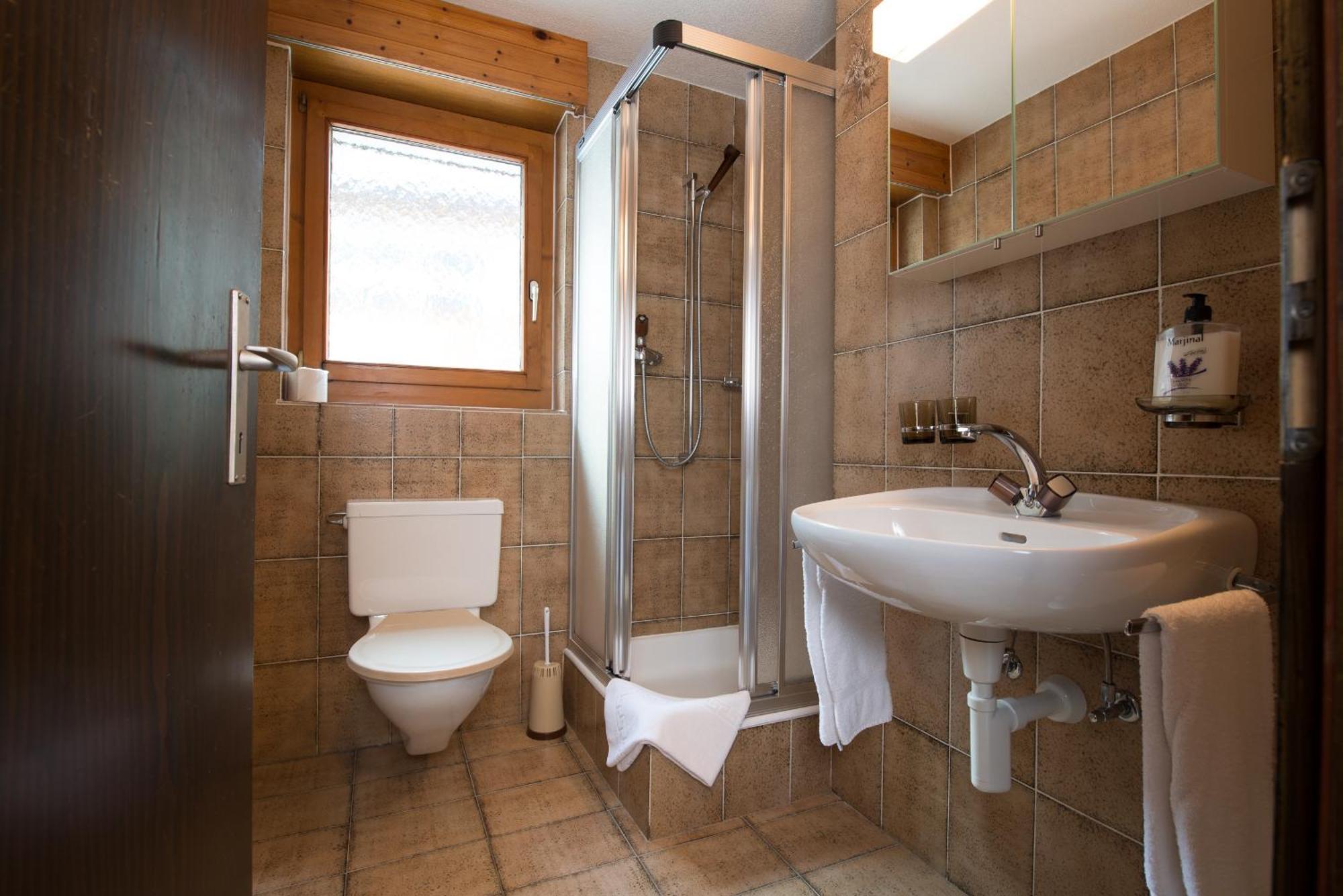 Haus Alba Daire Saas-Almagell Oda fotoğraf