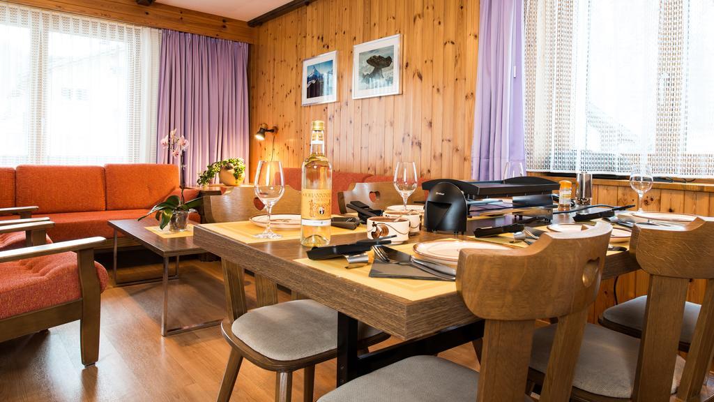 Haus Alba Daire Saas-Almagell Dış mekan fotoğraf
