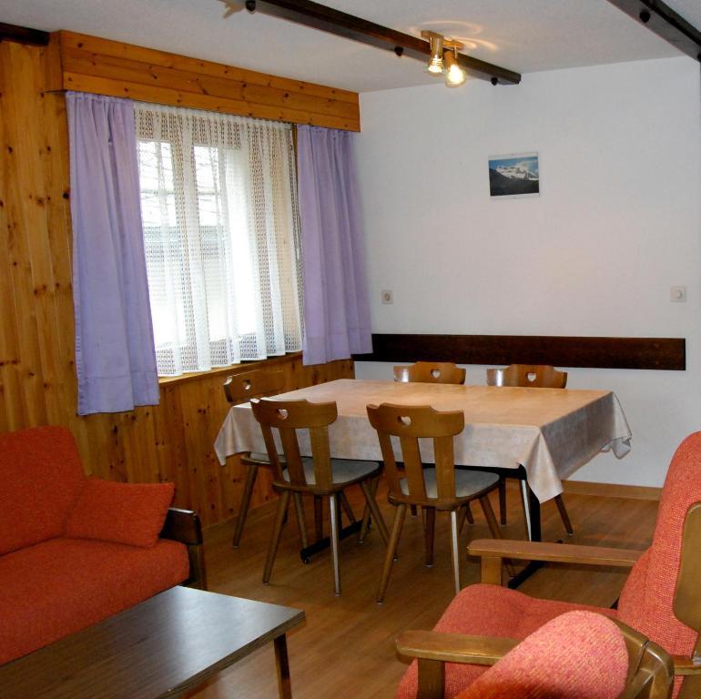 Haus Alba Daire Saas-Almagell Oda fotoğraf